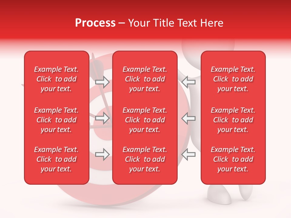 Win Excellence Bullseye PowerPoint Template