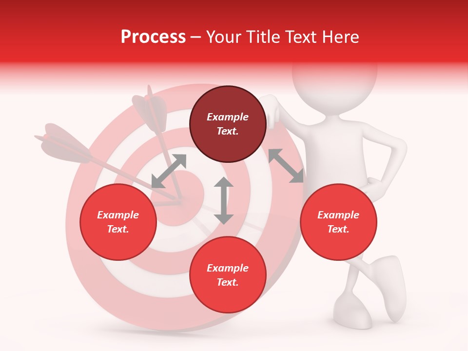 Win Excellence Bullseye PowerPoint Template