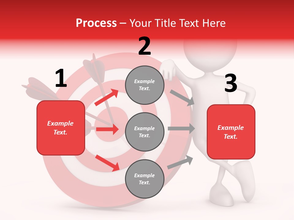Win Excellence Bullseye PowerPoint Template