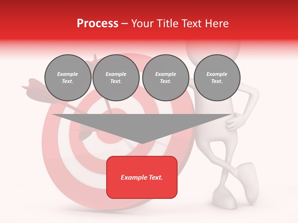 Win Excellence Bullseye PowerPoint Template