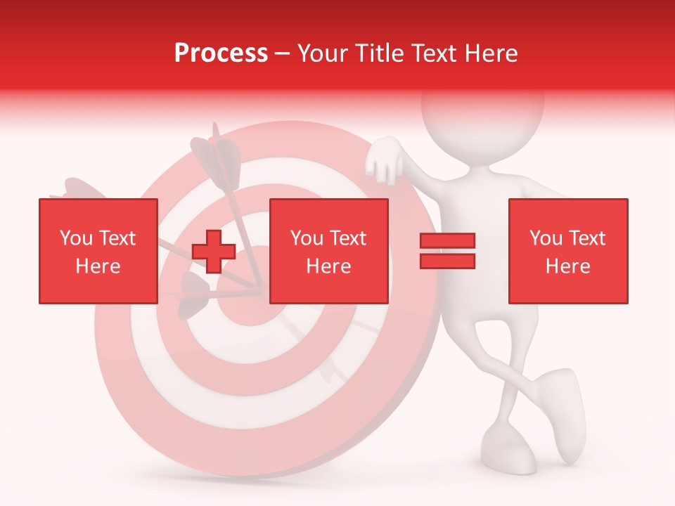 Win Excellence Bullseye PowerPoint Template