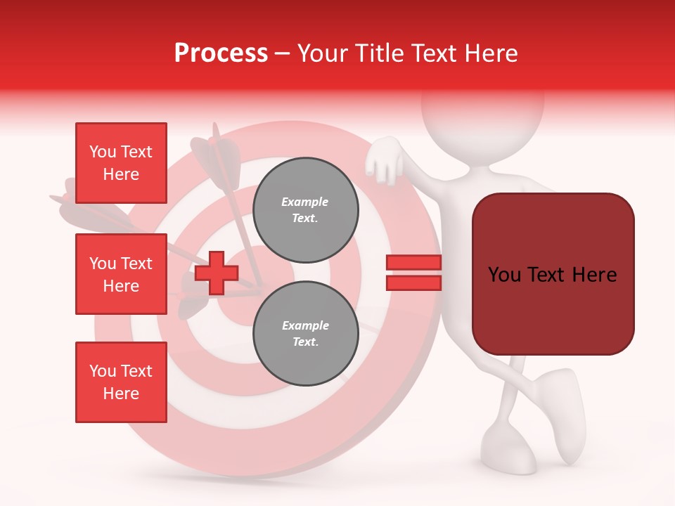 Win Excellence Bullseye PowerPoint Template