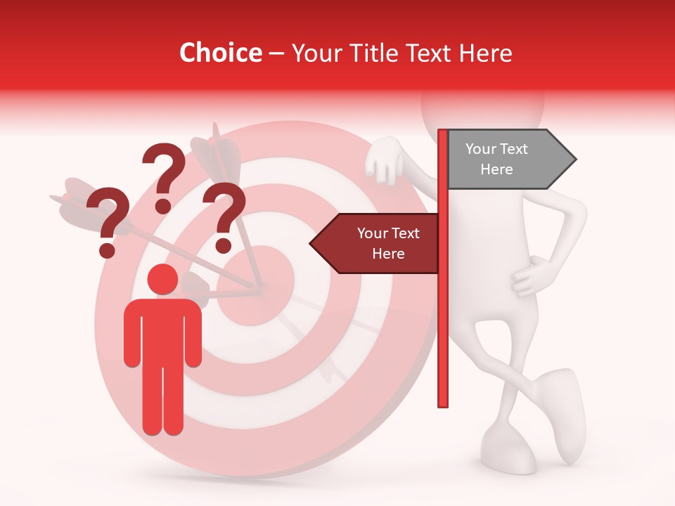 Win Excellence Bullseye PowerPoint Template