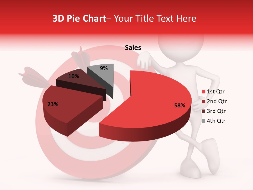 Win Excellence Bullseye PowerPoint Template