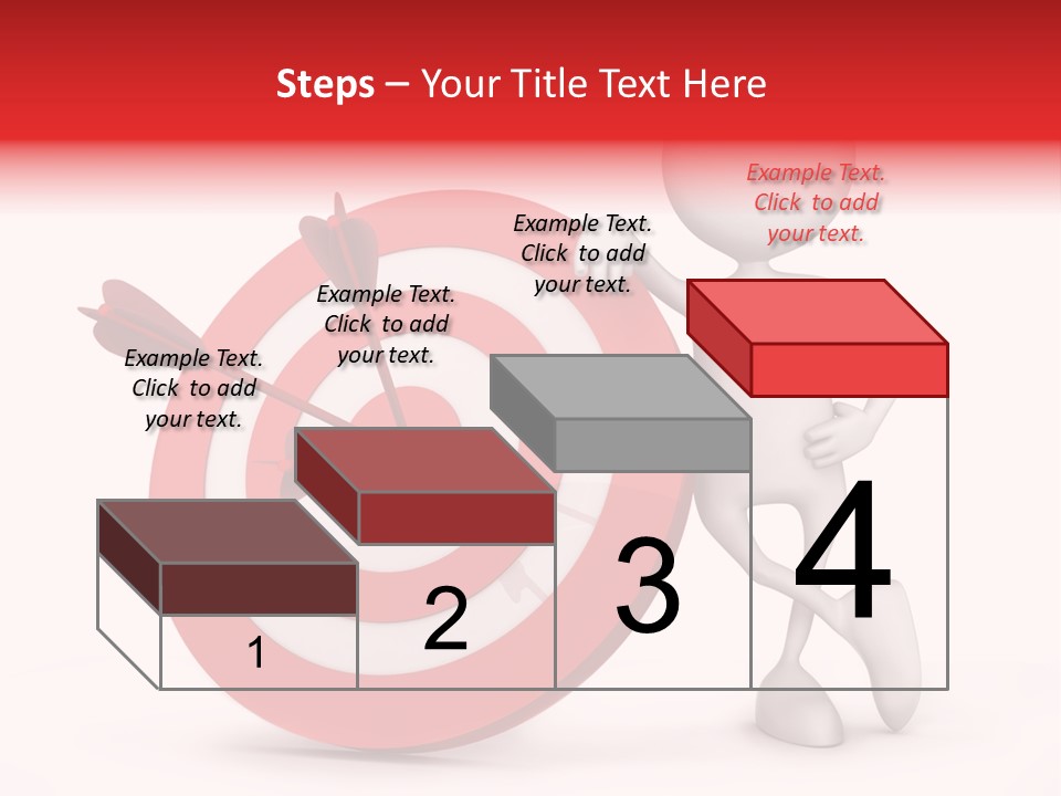 Win Excellence Bullseye PowerPoint Template