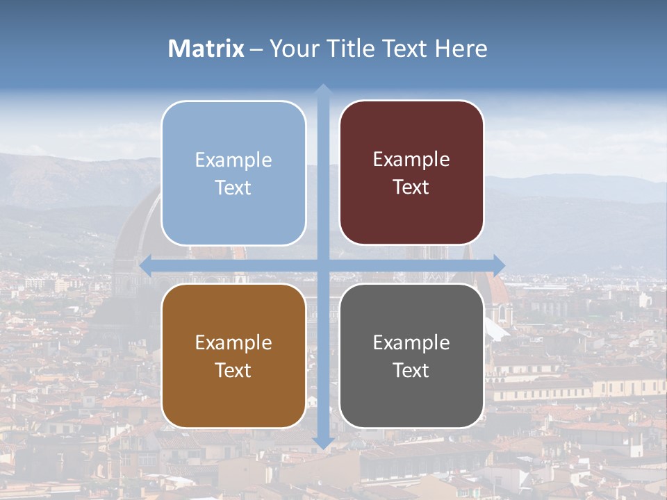 Europe Architecture Building PowerPoint Template