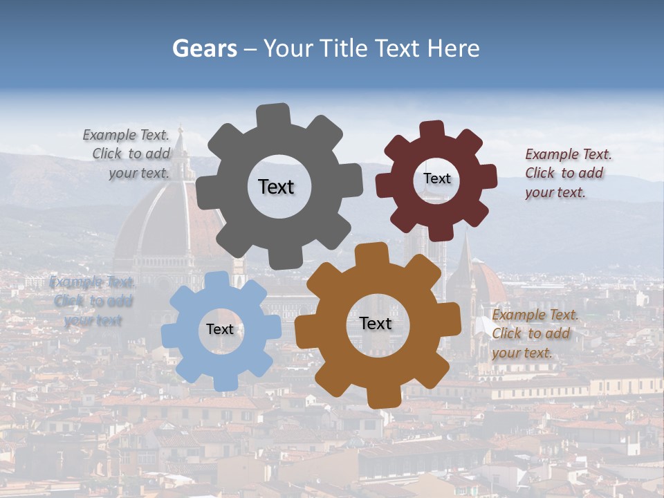 Europe Architecture Building PowerPoint Template