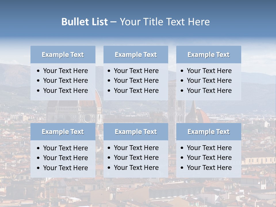 Europe Architecture Building PowerPoint Template