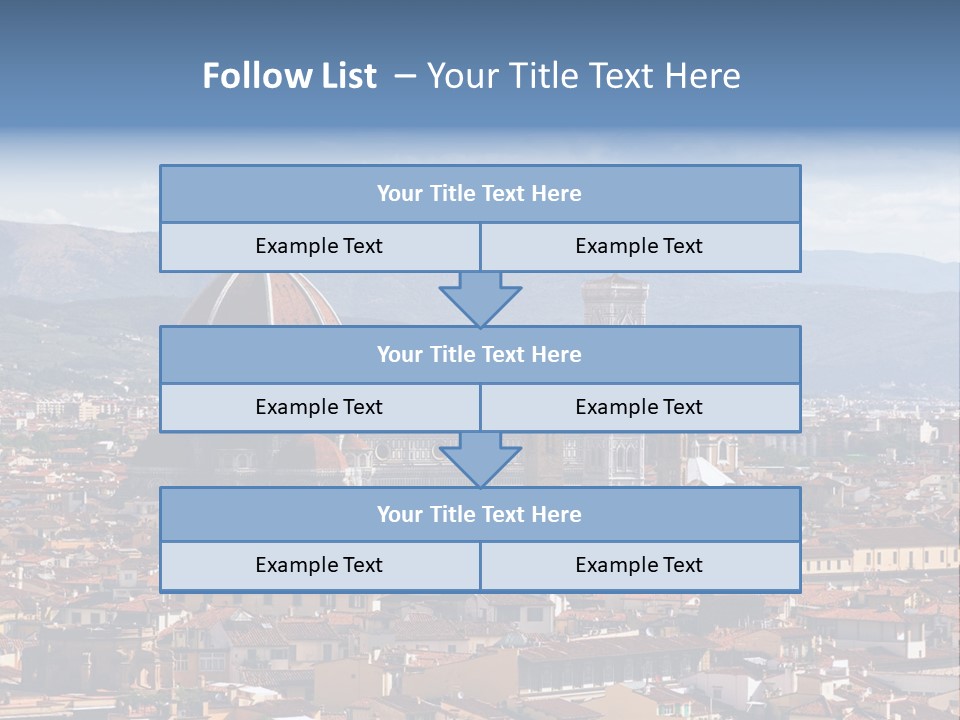 Europe Architecture Building PowerPoint Template