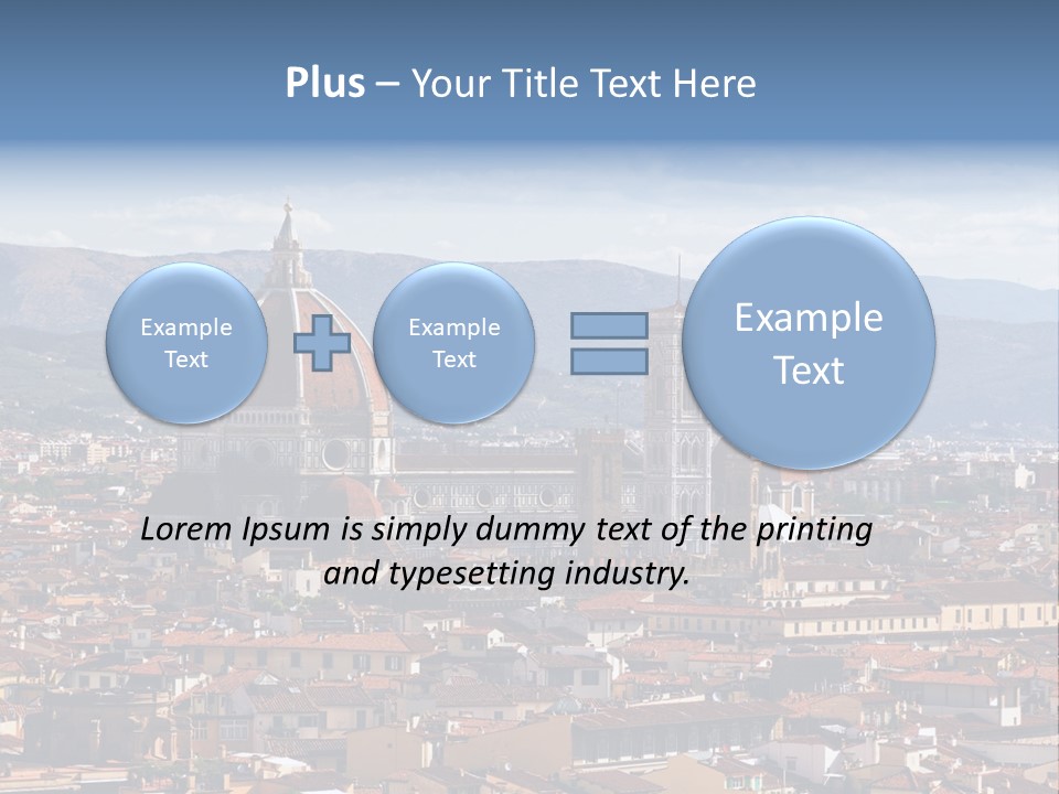Europe Architecture Building PowerPoint Template