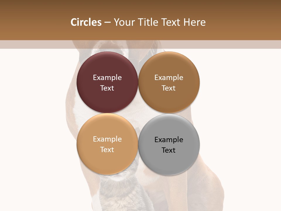 Courageous Breed Animals PowerPoint Template