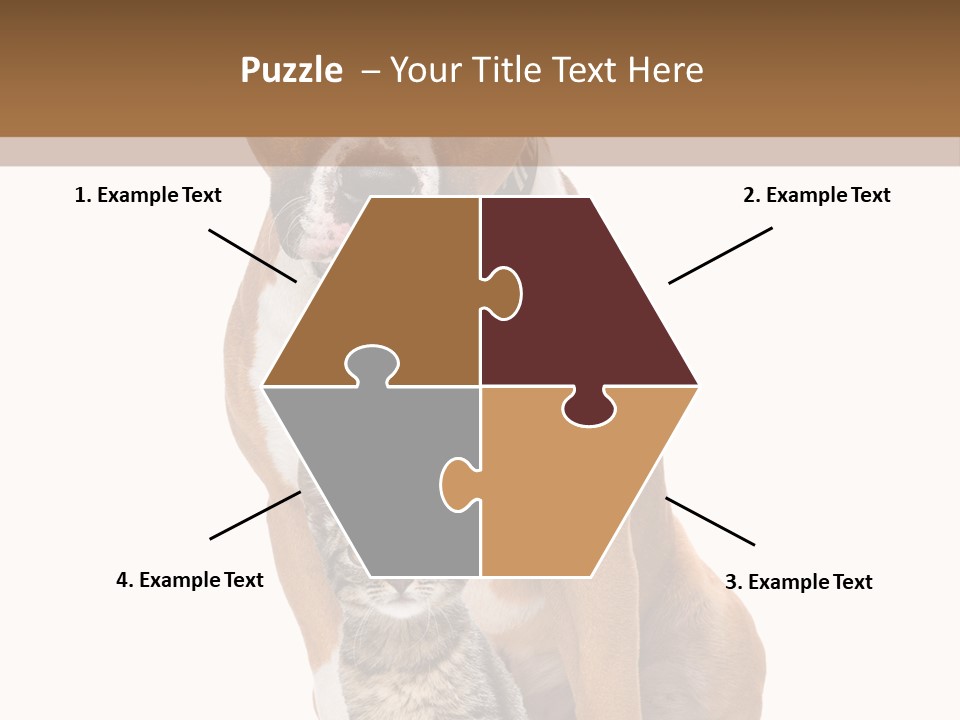 Courageous Breed Animals PowerPoint Template