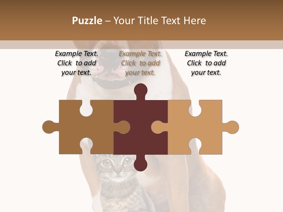 Courageous Breed Animals PowerPoint Template