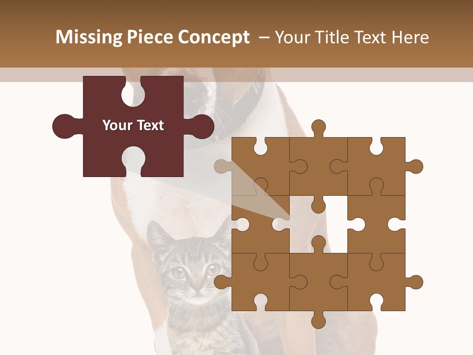 Courageous Breed Animals PowerPoint Template