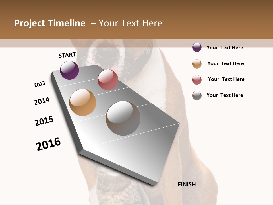 Courageous Breed Animals PowerPoint Template