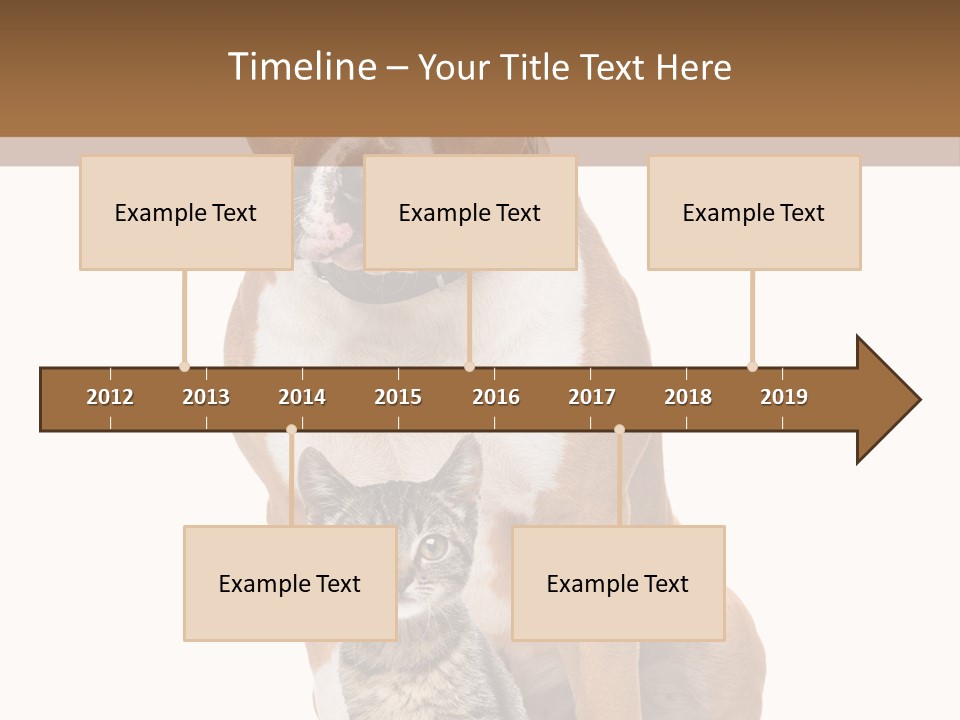Courageous Breed Animals PowerPoint Template