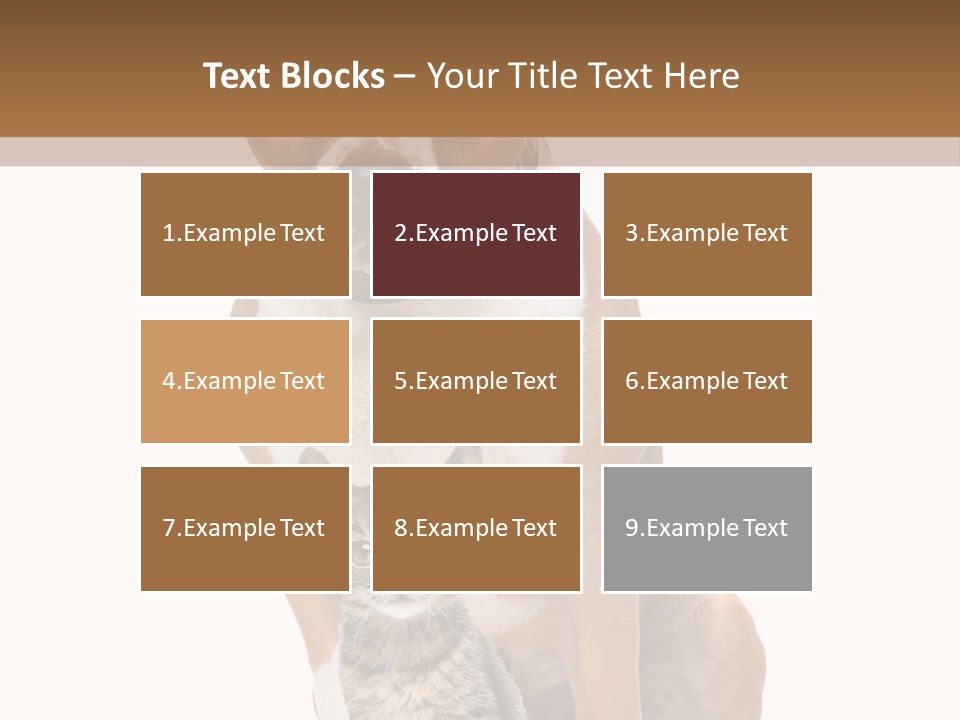 Courageous Breed Animals PowerPoint Template