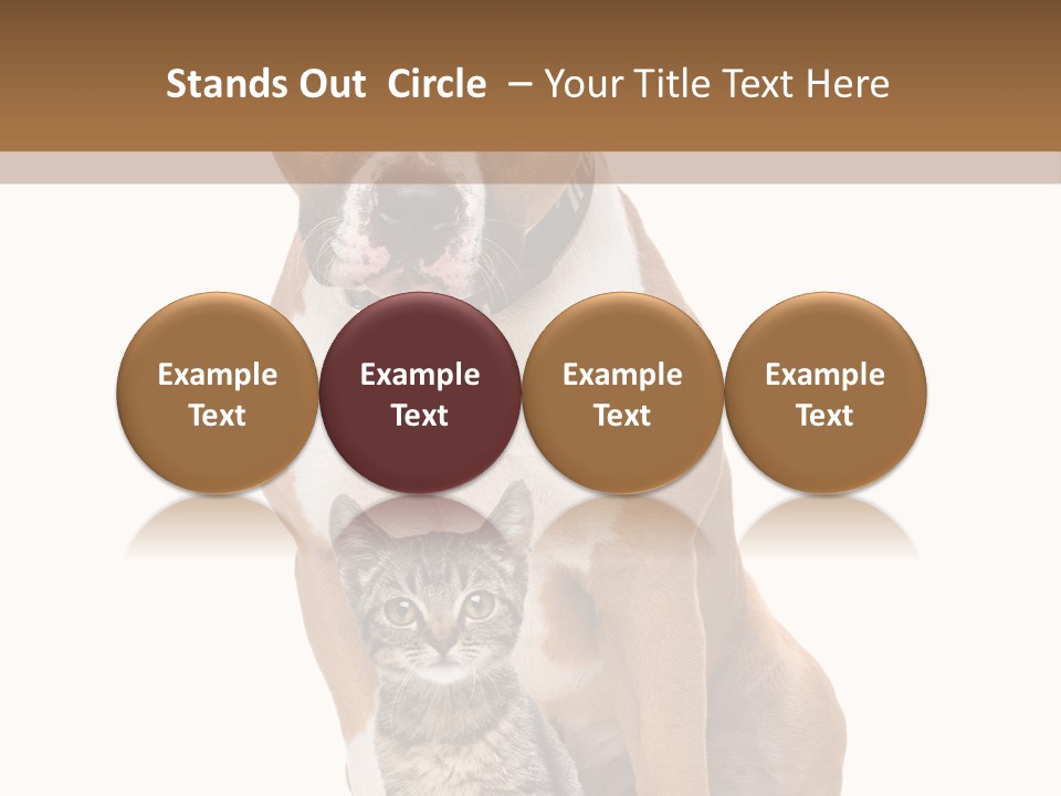 Courageous Breed Animals PowerPoint Template