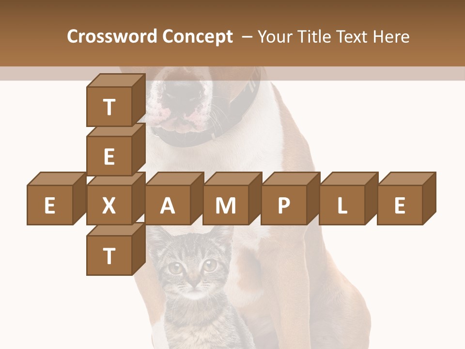 Courageous Breed Animals PowerPoint Template