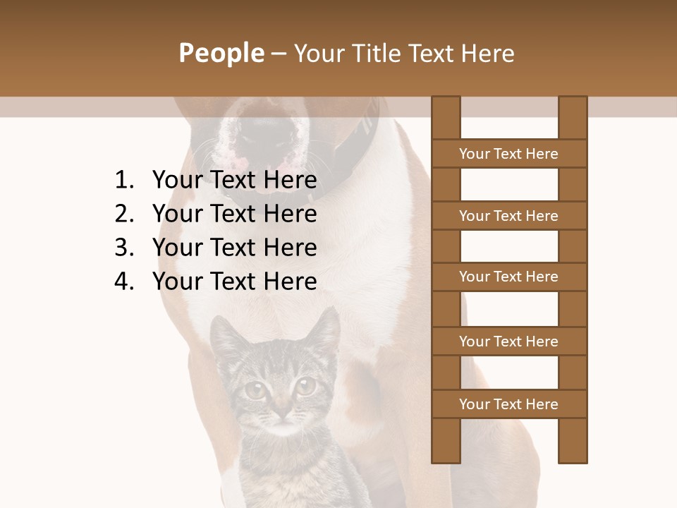 Courageous Breed Animals PowerPoint Template