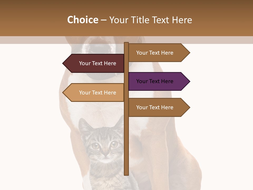 Courageous Breed Animals PowerPoint Template