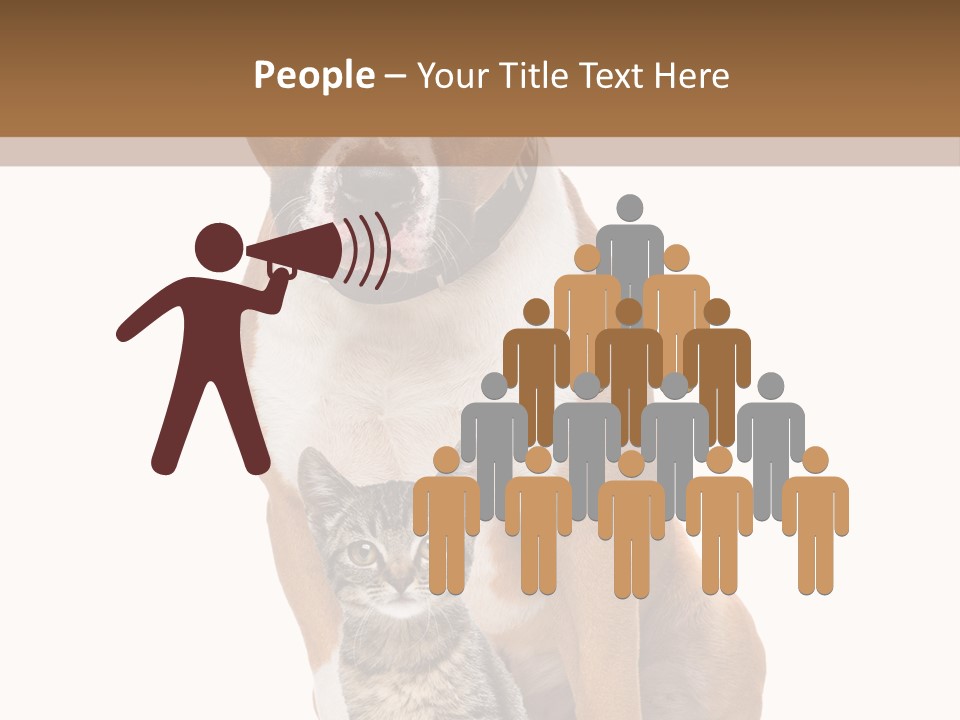 Courageous Breed Animals PowerPoint Template