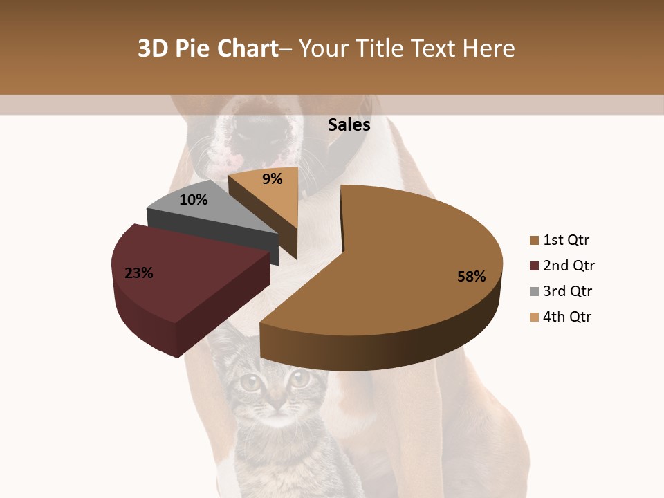 Courageous Breed Animals PowerPoint Template
