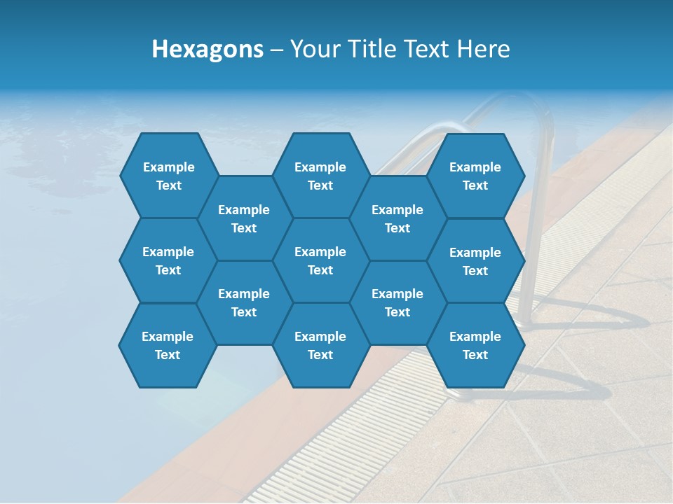 Water Bright Summer PowerPoint Template