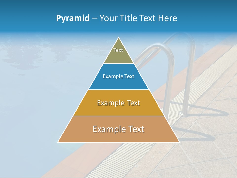 Water Bright Summer PowerPoint Template