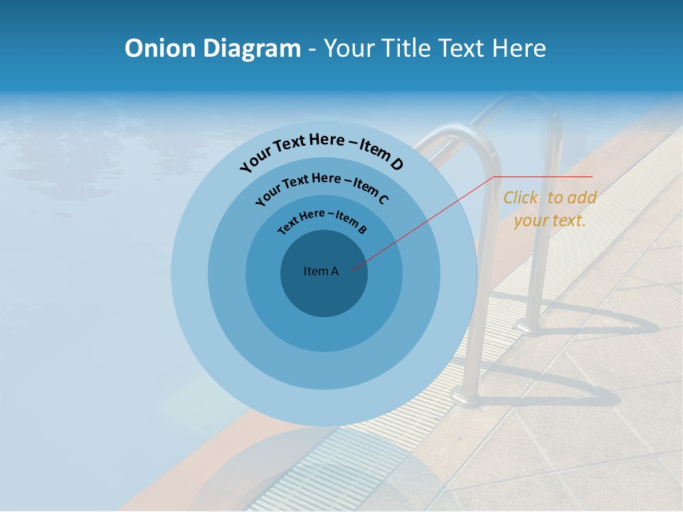 Water Bright Summer PowerPoint Template