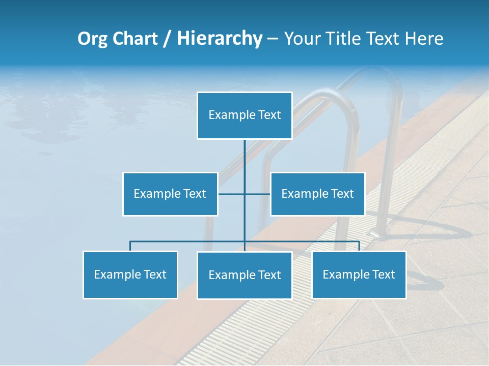 Water Bright Summer PowerPoint Template