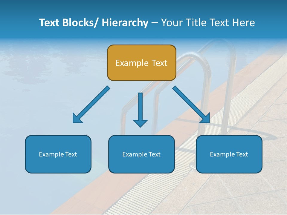 Water Bright Summer PowerPoint Template