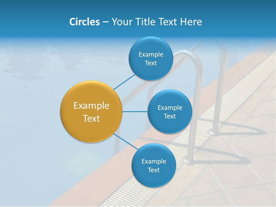 Water Bright Summer PowerPoint Template