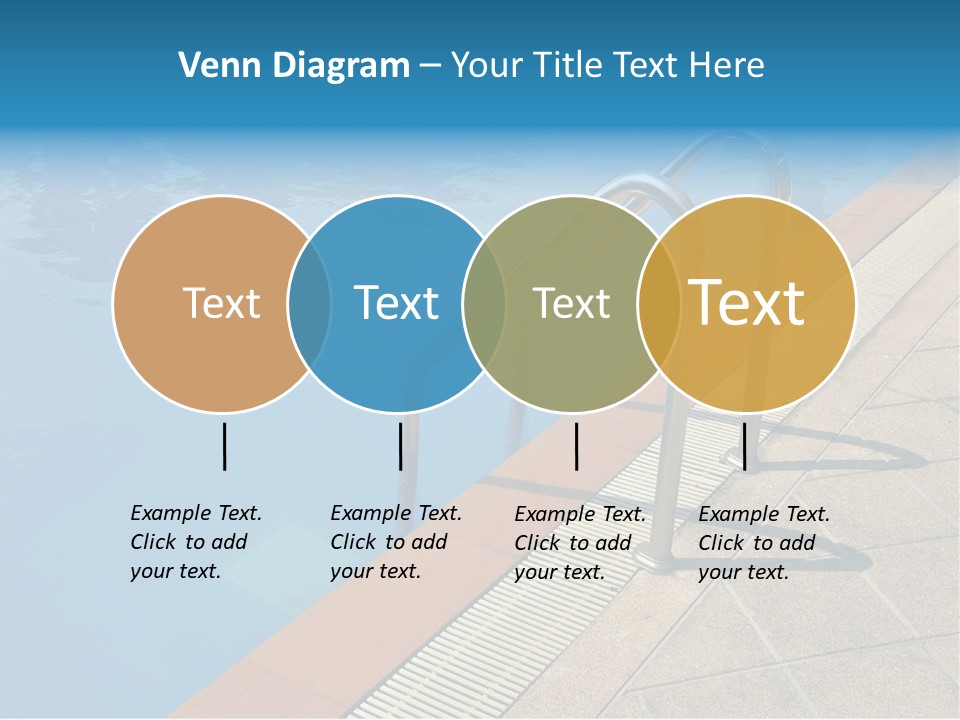 Water Bright Summer PowerPoint Template