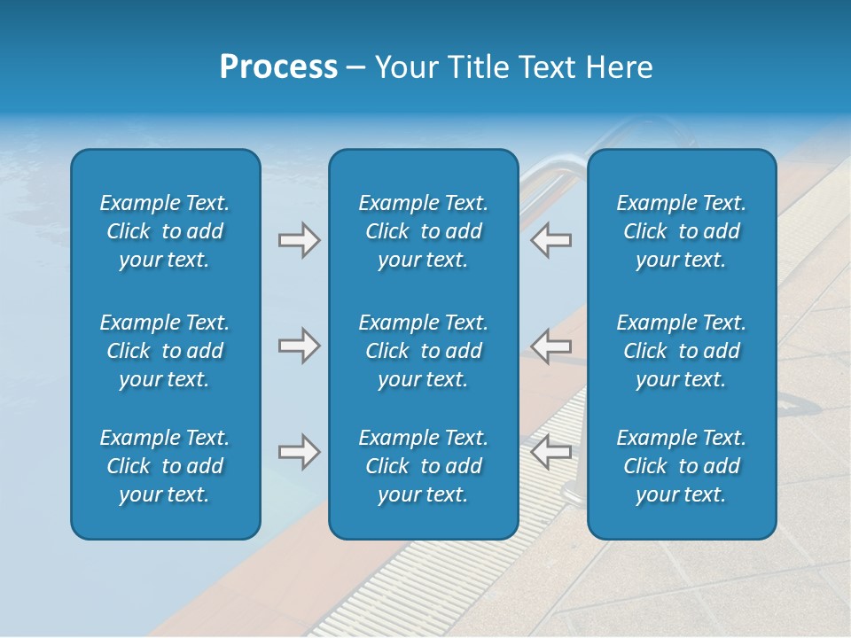 Water Bright Summer PowerPoint Template