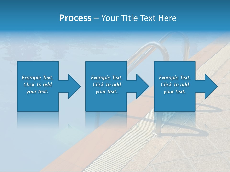 Water Bright Summer PowerPoint Template