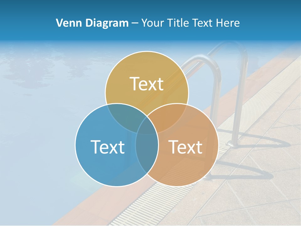 Water Bright Summer PowerPoint Template