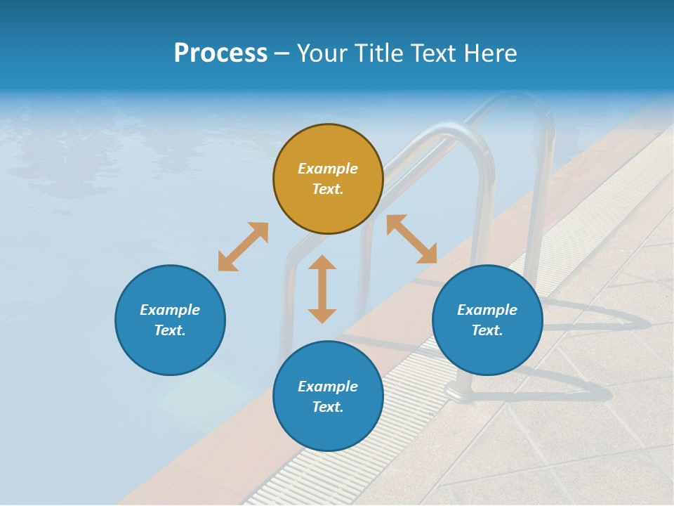 Water Bright Summer PowerPoint Template