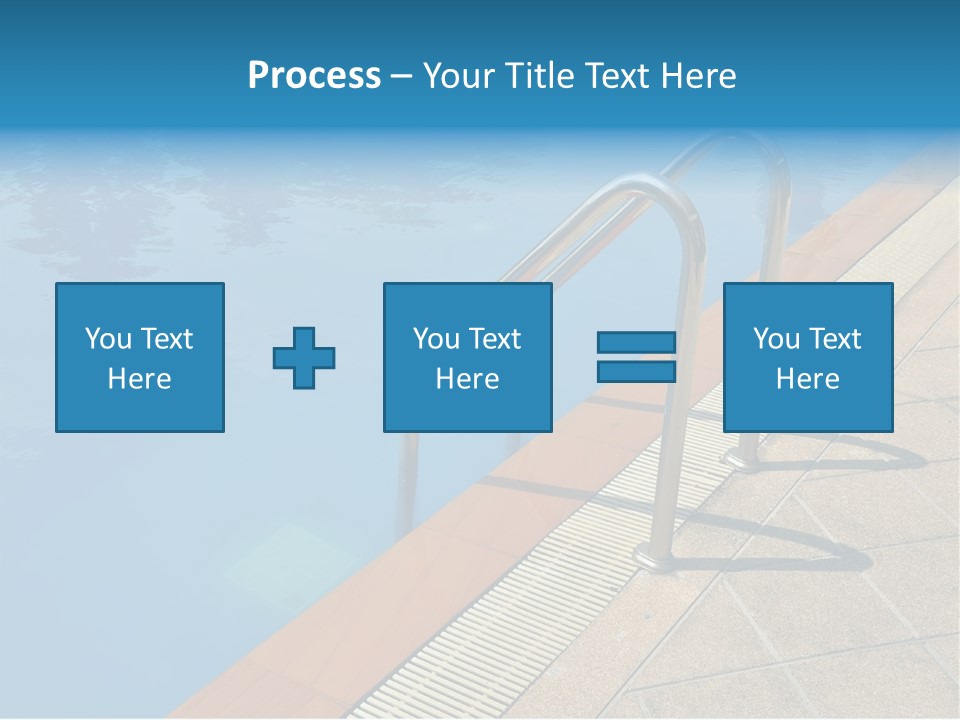Water Bright Summer PowerPoint Template