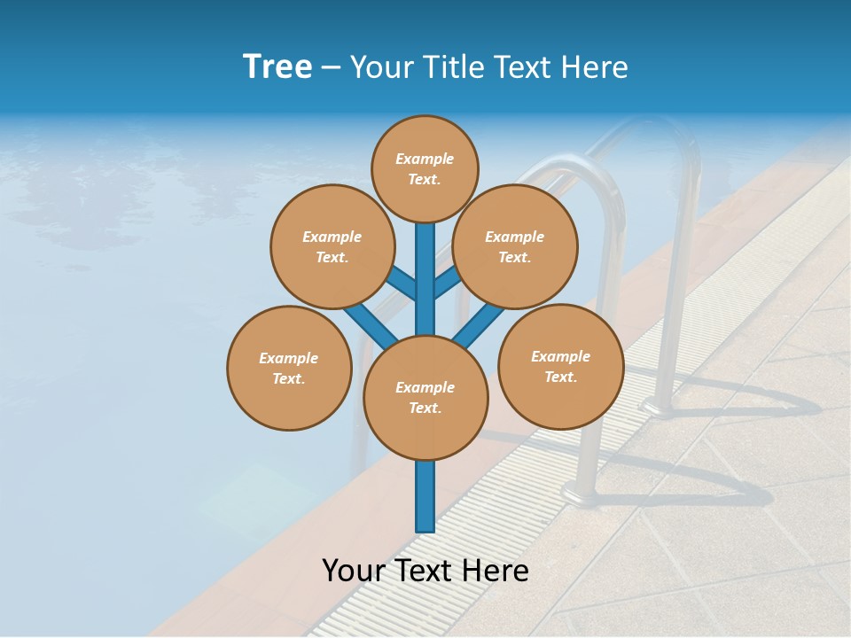 Water Bright Summer PowerPoint Template