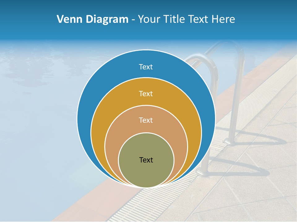 Water Bright Summer PowerPoint Template