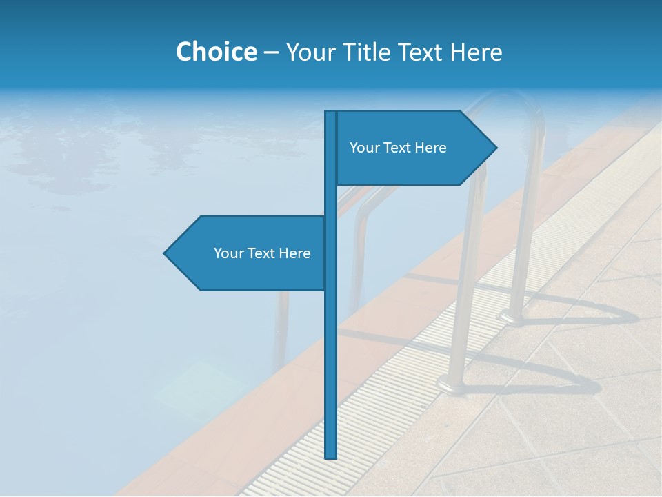 Water Bright Summer PowerPoint Template