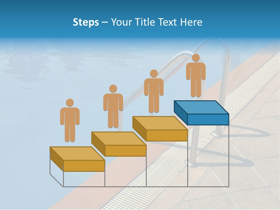 Water Bright Summer PowerPoint Template