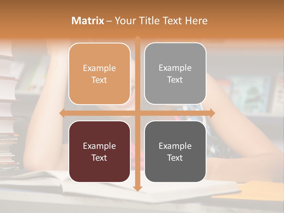 Friendly College Sitting PowerPoint Template