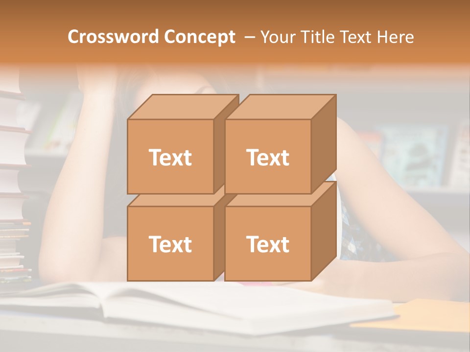 Friendly College Sitting PowerPoint Template