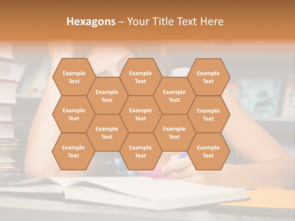 Friendly College Sitting PowerPoint Template