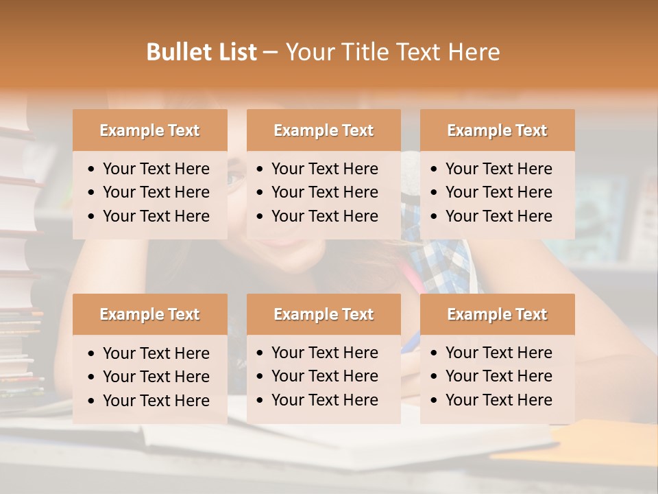 Friendly College Sitting PowerPoint Template