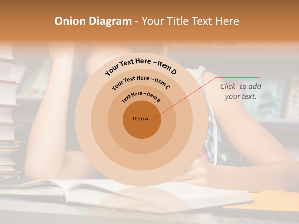 Friendly College Sitting PowerPoint Template