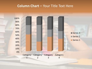 Friendly College Sitting PowerPoint Template