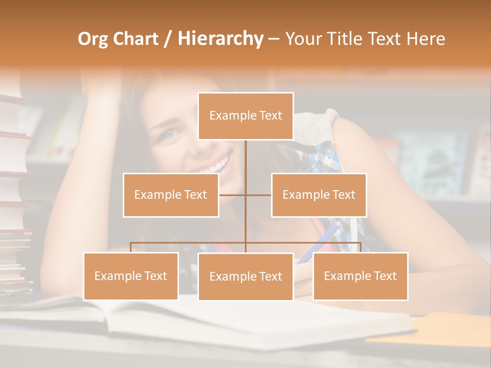 Friendly College Sitting PowerPoint Template
